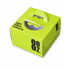 80Z PRINTED CAKE BOX WITH HANDLE 10X10X6.3"
