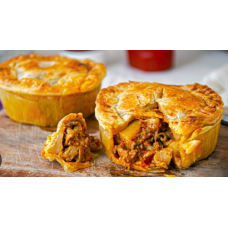CURRY CHICKEN PIE OVAL (MOQ = 5 PCS)