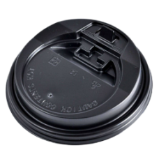RECLOSABLE LID(8OZ) BLACK PACKING 1000PCS PER CTN