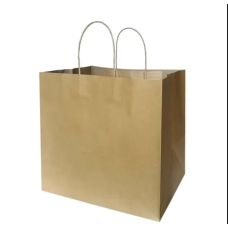 SUN PAPER BAG TWISTED HANDLE BROWN 200 PCS X CTN